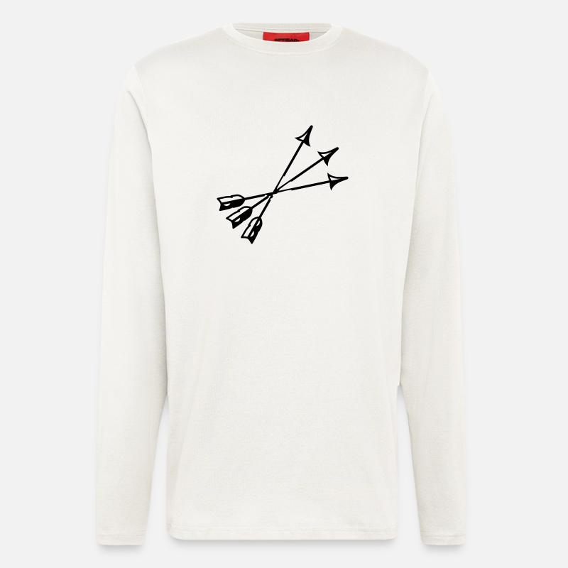 arrows - Longsleeve - made by SPREAD  - OFF WHITE