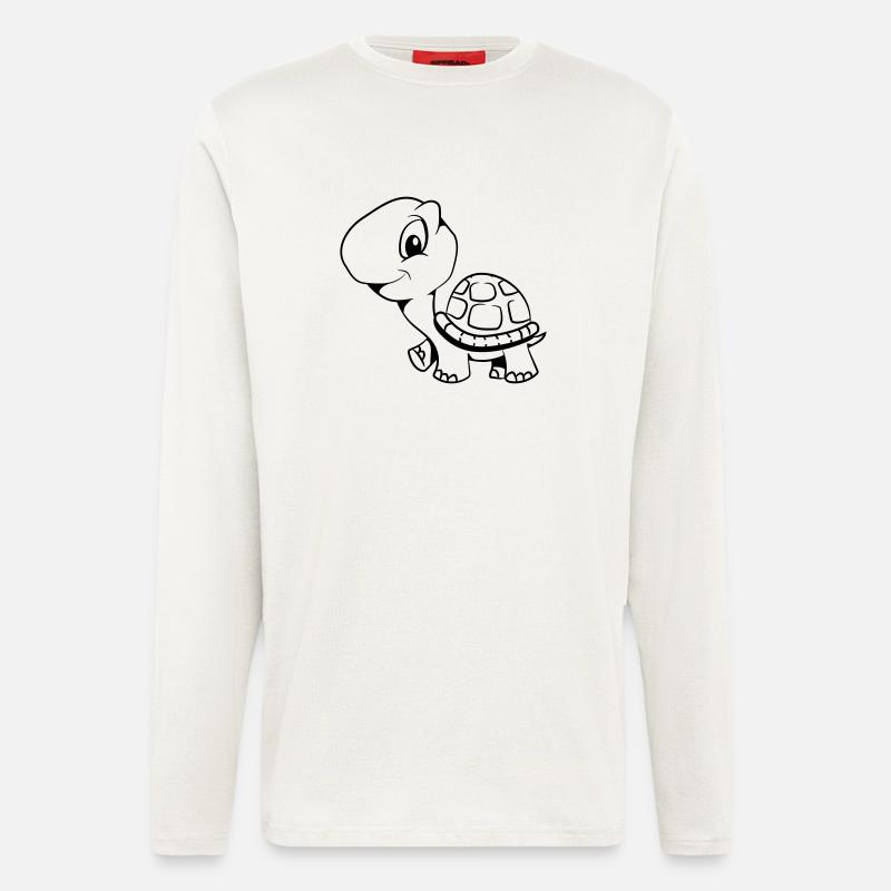 Turtle sweet dear - Longsleeve - made by SPREAD  - OFF WHITE