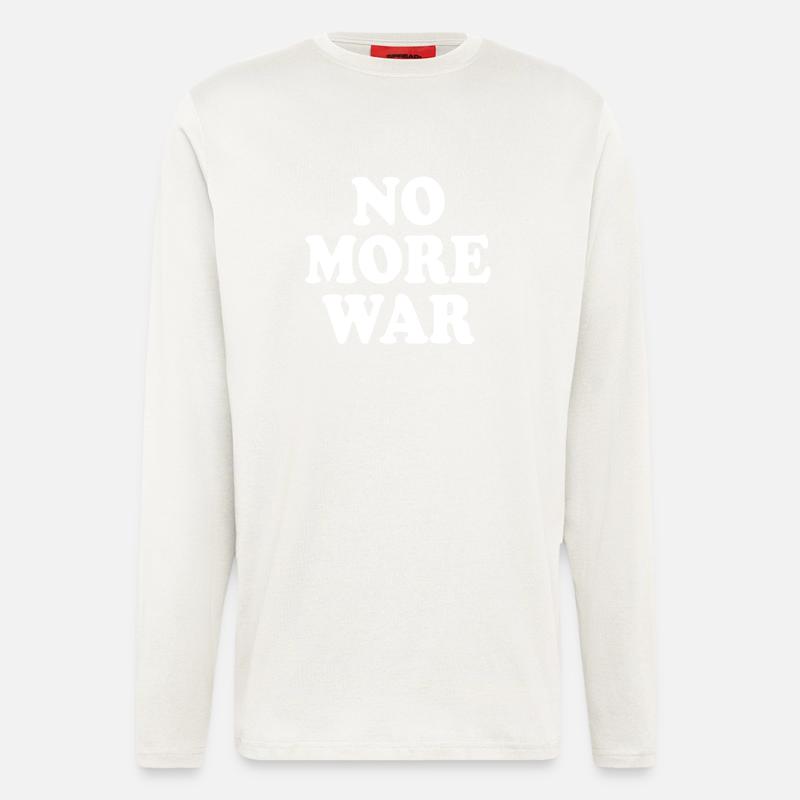 No more war - Longsleeve - made by SPREAD  - OFF WHITE