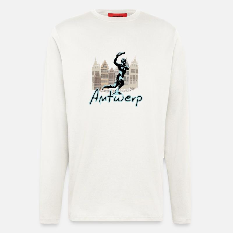 Brabo Antwerp - Longsleeve - made by SPREAD  - OFF WHITE