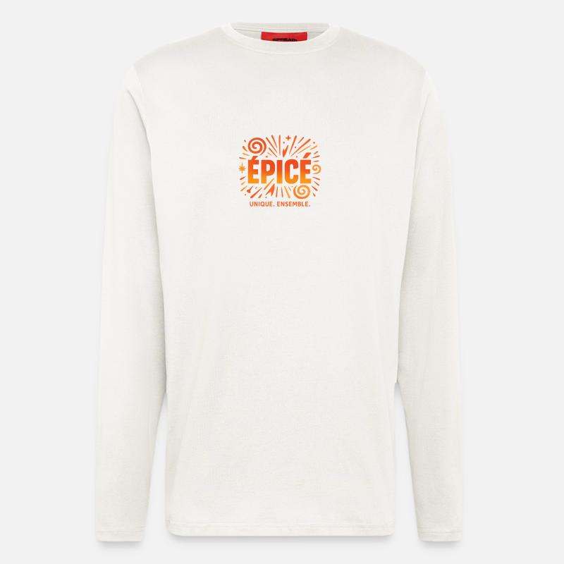 Unique Spicy Logo Set - Longsleeve - made by SPREAD - OFF WHITE