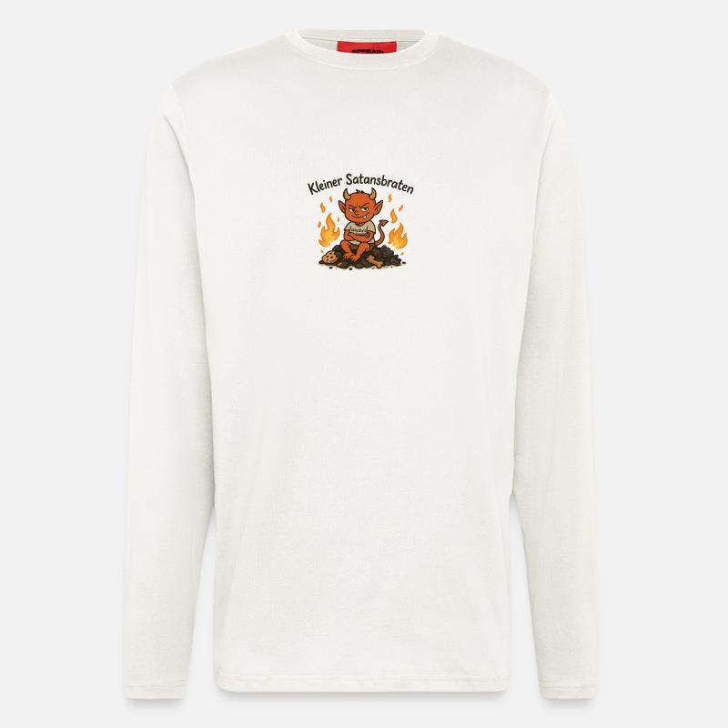 Small Satan's Roast - Longsleeve - made by SPREAD  - OFF WHITE