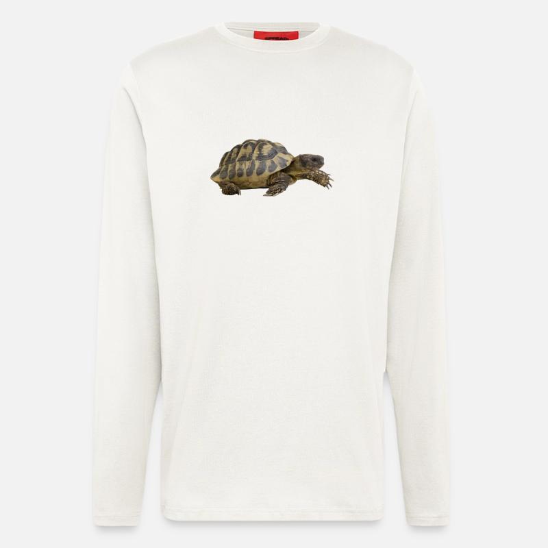 turtle tortoise animals animals9 - Longsleeve - made by SPREAD - OFF WHITE