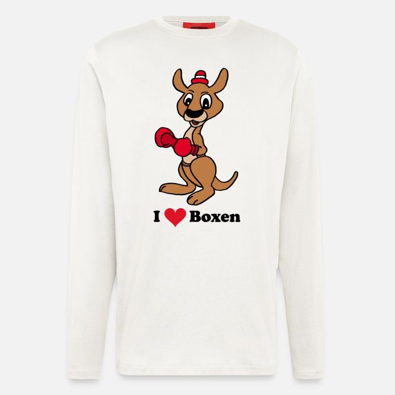 Känguru - Langarmshirt - made by SPREAD  - OFF WHITE