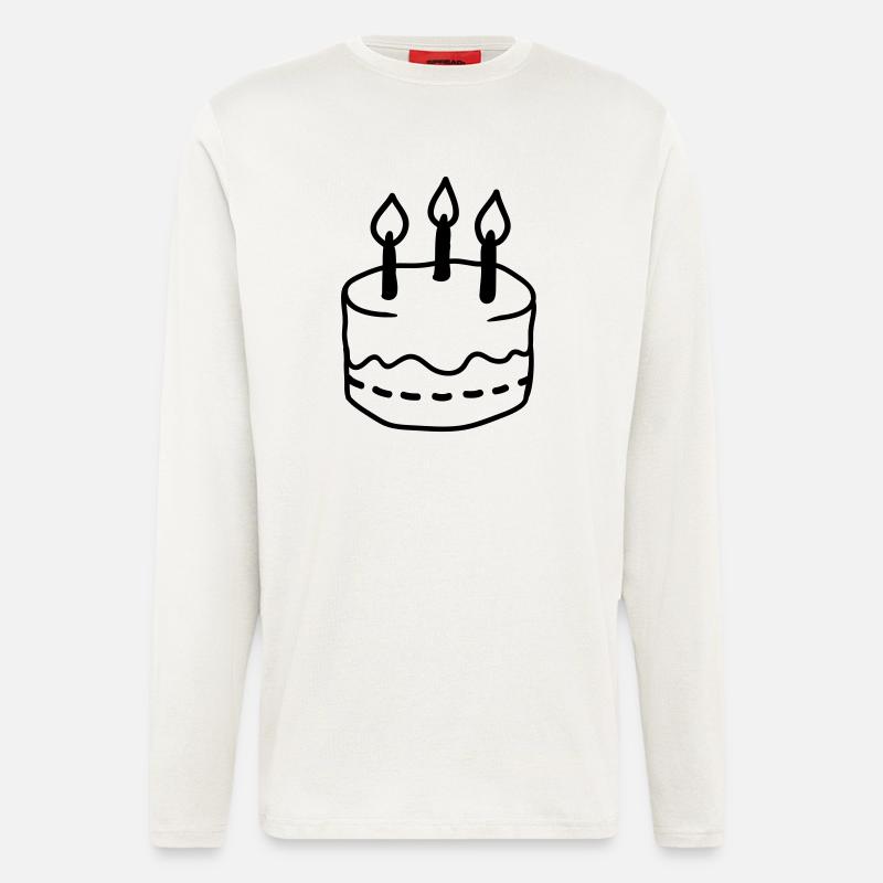 Cake - Line - Longsleeve - made by SPREAD  - OFF WHITE