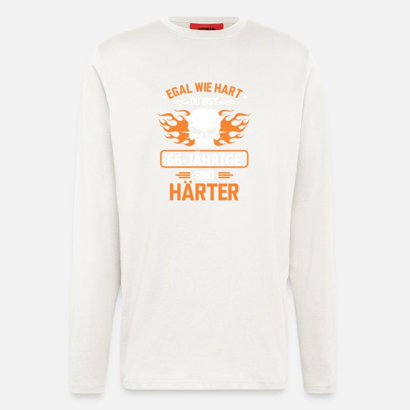 66-JÄHRIGE - Langarmshirt - made by SPREAD  - OFF WHITE