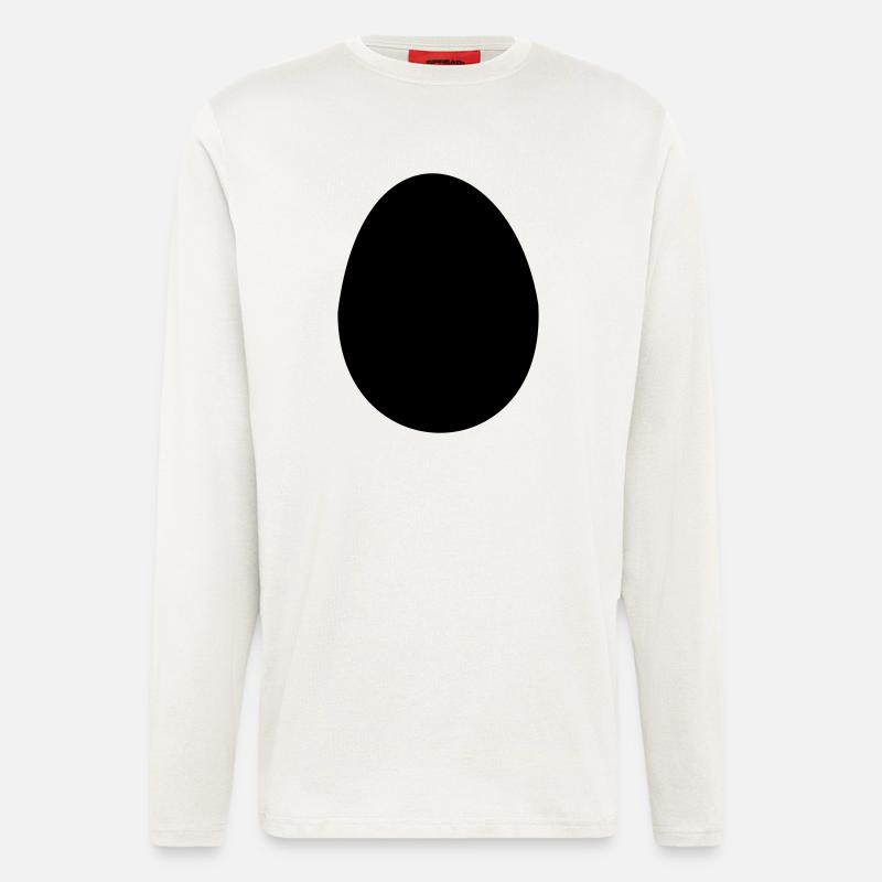 Egg shape - Longsleeve - made by SPREAD  - OFF WHITE
