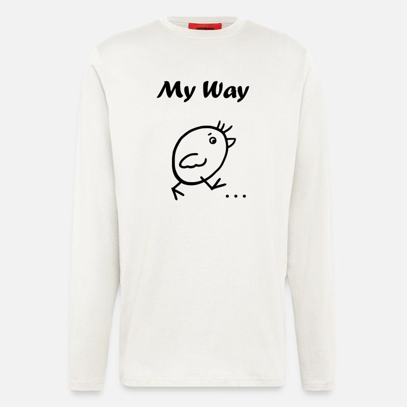 My Way - Langarmshirt - made by SPREAD  - OFF WHITE