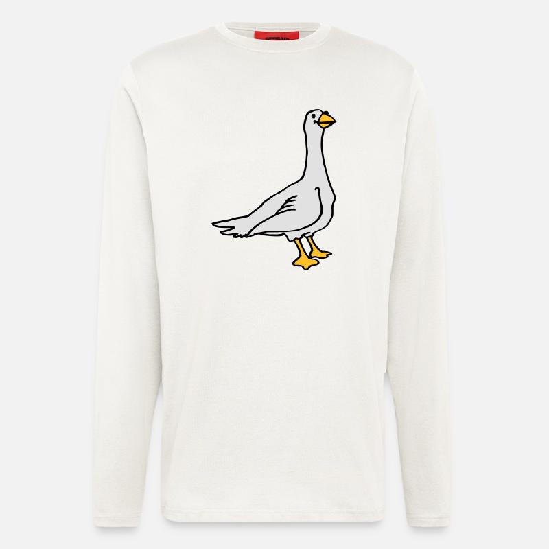 Gans - Langarmshirt - made by SPREAD  - OFF WHITE