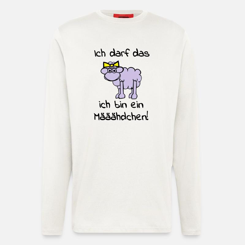 maeaeaehdchen_darf_das_3f - Longsleeve - made by SPREAD  - OFF WHITE