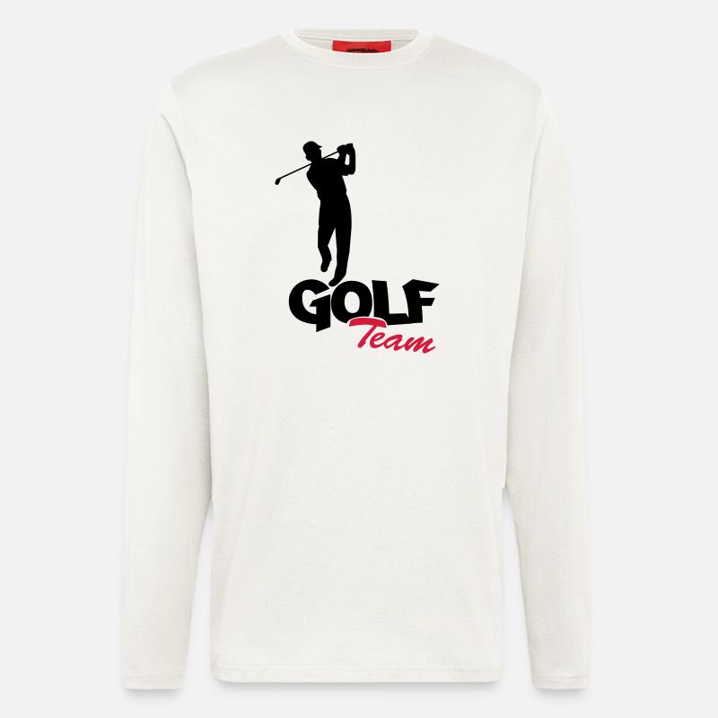 golfer_team2 - Langarmshirt - made by SPREAD  - OFF WHITE