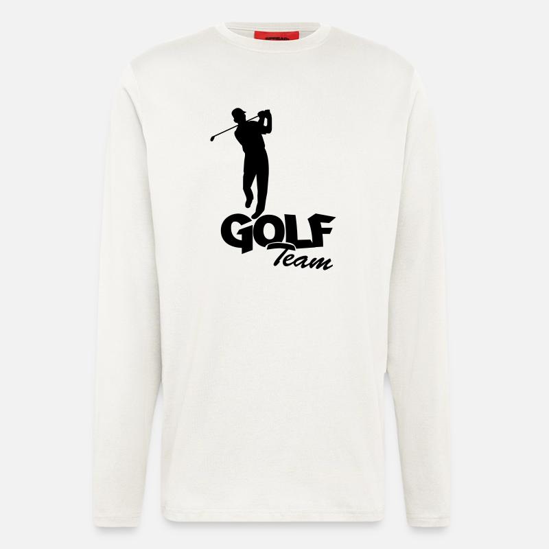 golfer_team1 - Langarmshirt - made by SPREAD  - OFF WHITE