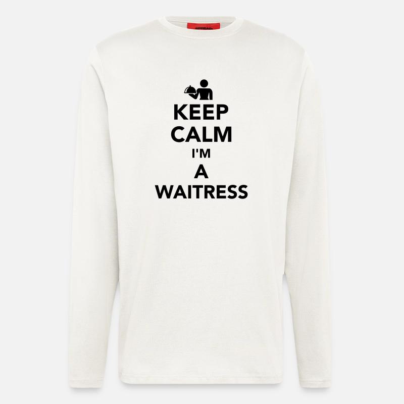 Kellnerin - Langarmshirt - made by SPREAD  - OFF WHITE