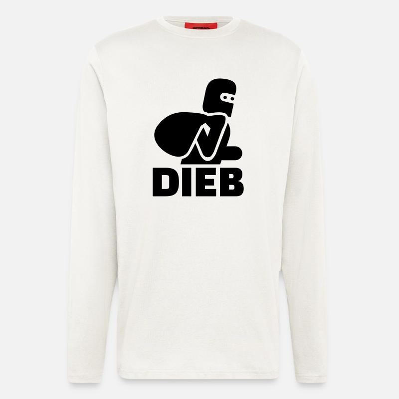 Dieb - Langarmshirt - made by SPREAD  - OFF WHITE
