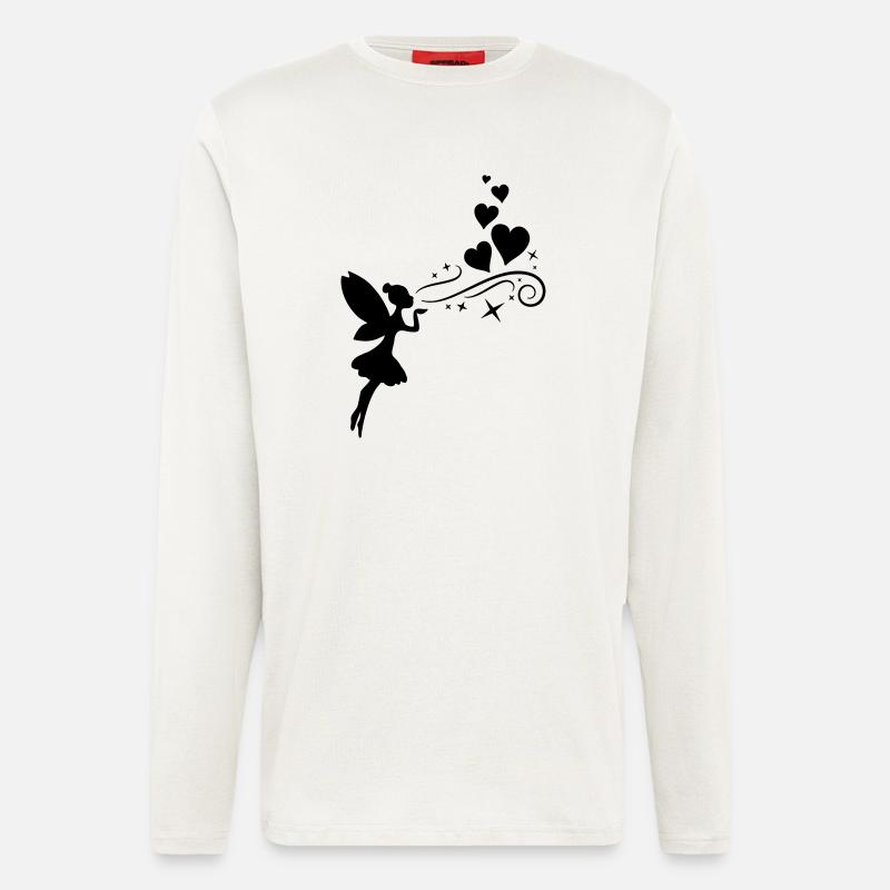 fairy fee hearts - Langarmshirt - made by SPREAD  - OFF WHITE