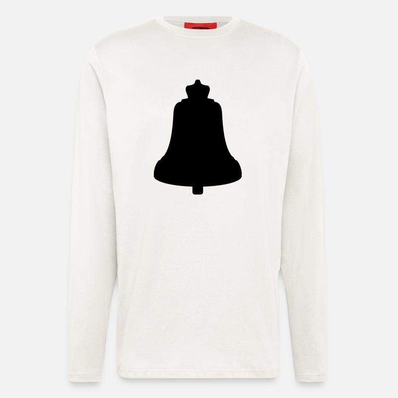Kirchen Glocke - Langarmshirt - made by SPREAD  - OFF WHITE