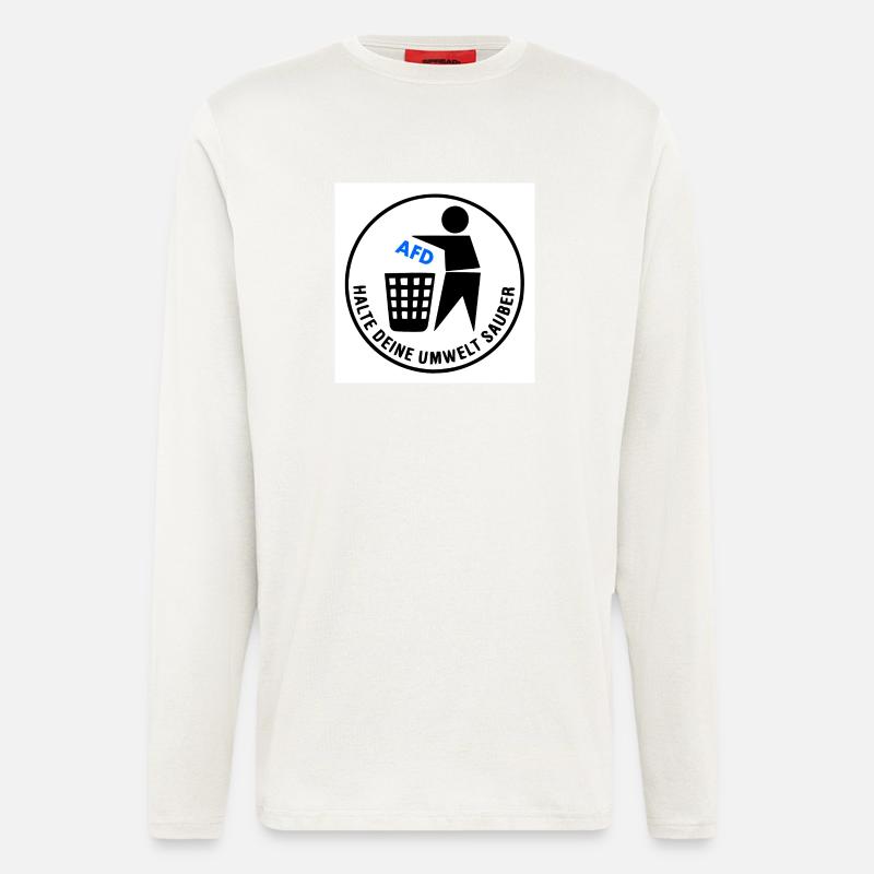 Keep your environment clean - Longsleeve - made by SPREAD  - OFF WHITE
