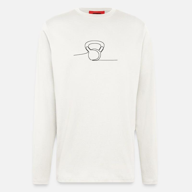 Stärke wird verdient - Langarmshirt - made by SPREAD  - OFF WHITE