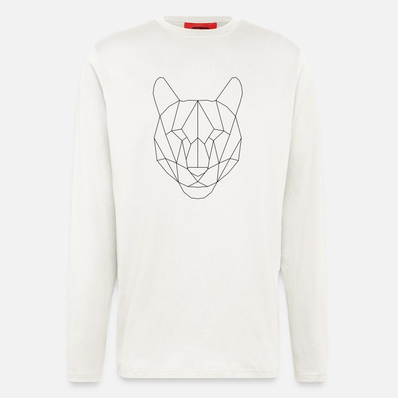 Tiger - Langarmshirt - made by SPREAD  - OFF WHITE