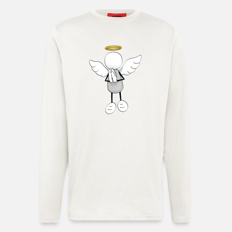 Engel - Langarmshirt - made by SPREAD  - OFF WHITE