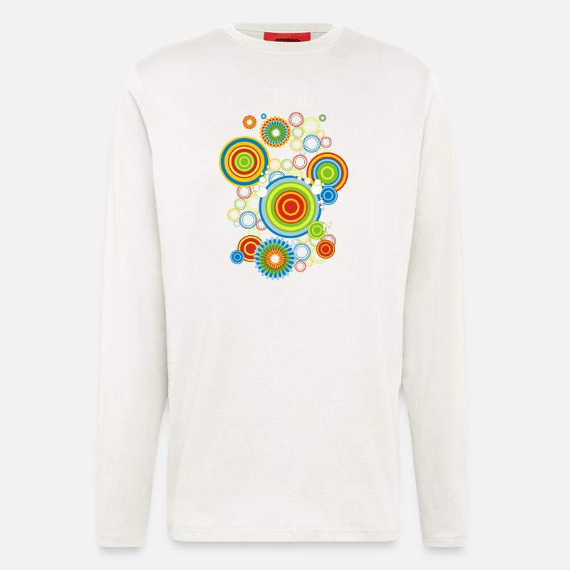 Disco 73 - Langarmshirt - made by SPREAD  - OFF WHITE