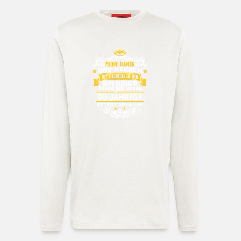 90-JÄHRIGE - Langarmshirt - made by SPREAD  - OFF WHITE