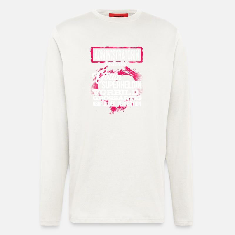 ADMINISTRATORIN - Duden - Langarmshirt - made by SPREAD  - OFF WHITE
