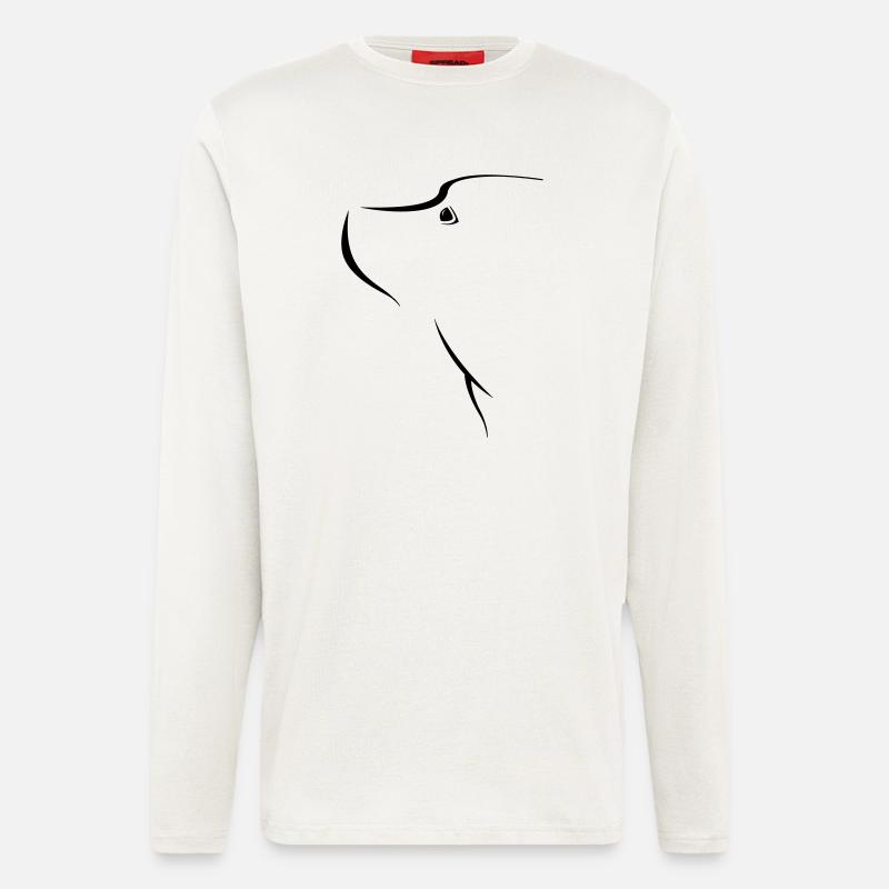 bone - Langarmshirt - made by SPREAD  - OFF WHITE
