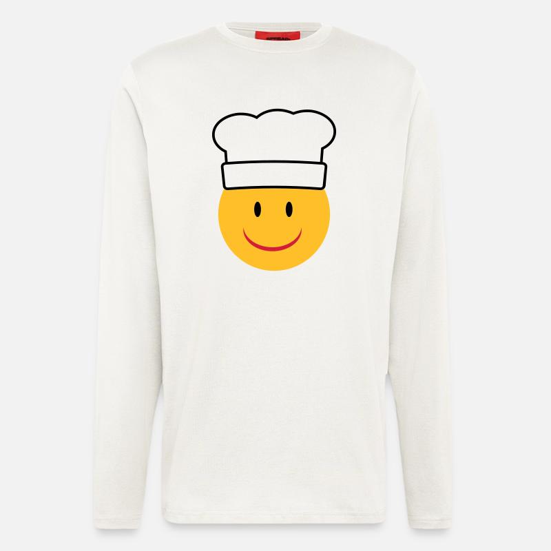 Koch - Langarmshirt - made by SPREAD  - OFF WHITE