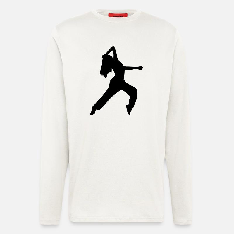 Tanzen - Langarmshirt - made by SPREAD  - OFF WHITE
