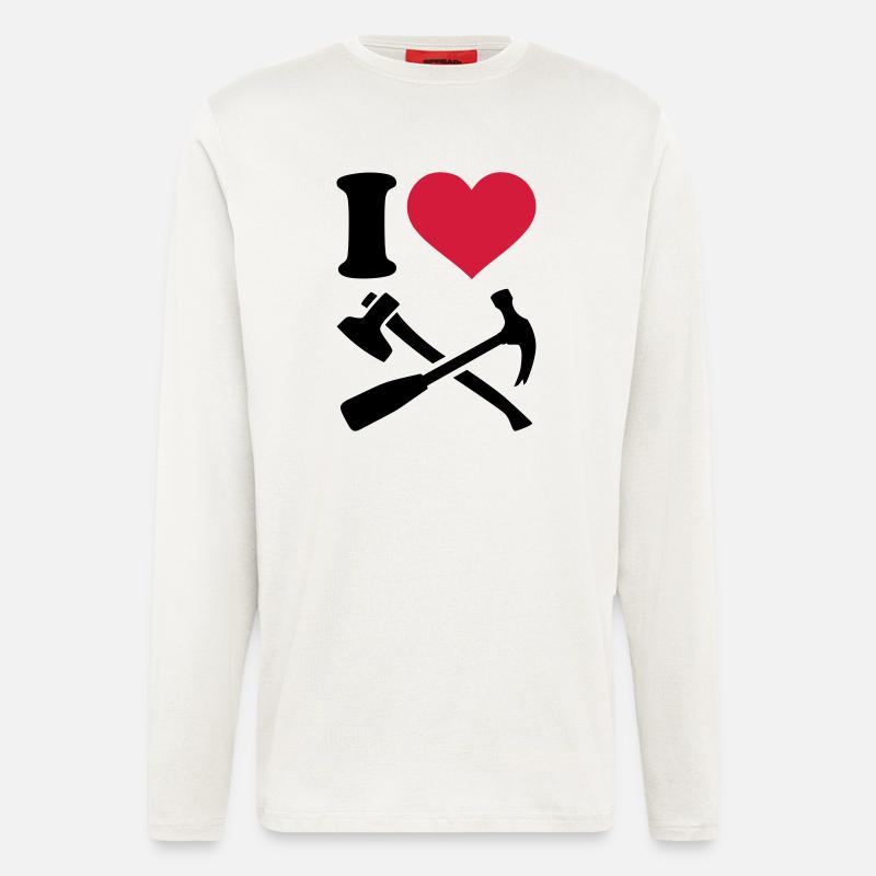 Werkzeug - Langarmshirt - made by SPREAD  - OFF WHITE