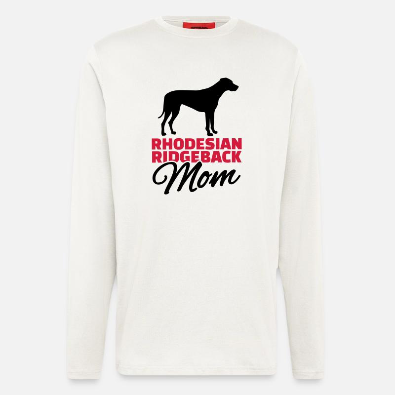 Rhodesian Ridgeback Mom - Longsleeve - made by SPREAD  - OFF WHITE