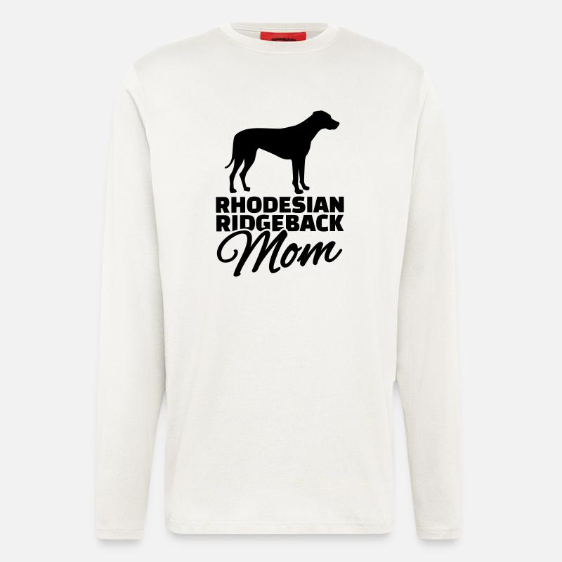 Rhodesian Ridgeback Mom - Longsleeve - made by SPREAD  - OFF WHITE