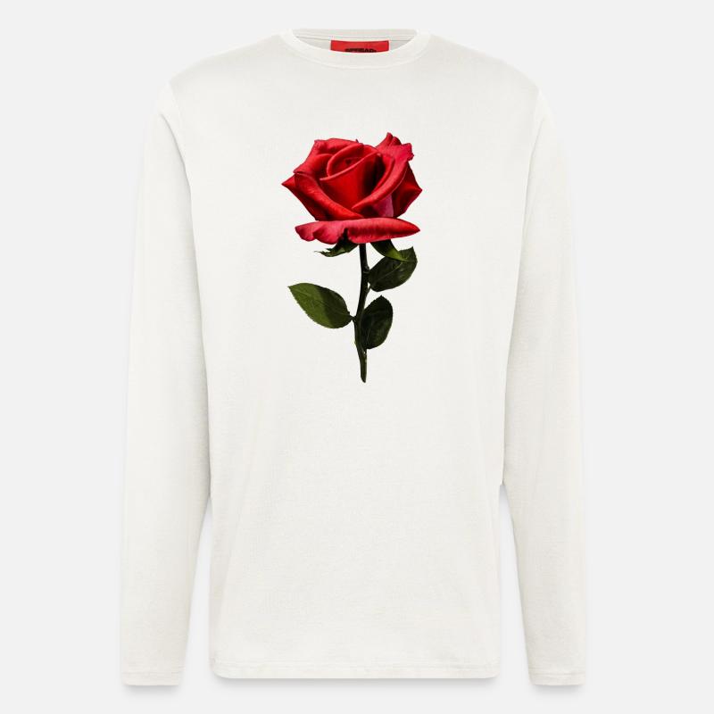 Rose - Langarmshirt - made by SPREAD  - OFF WHITE