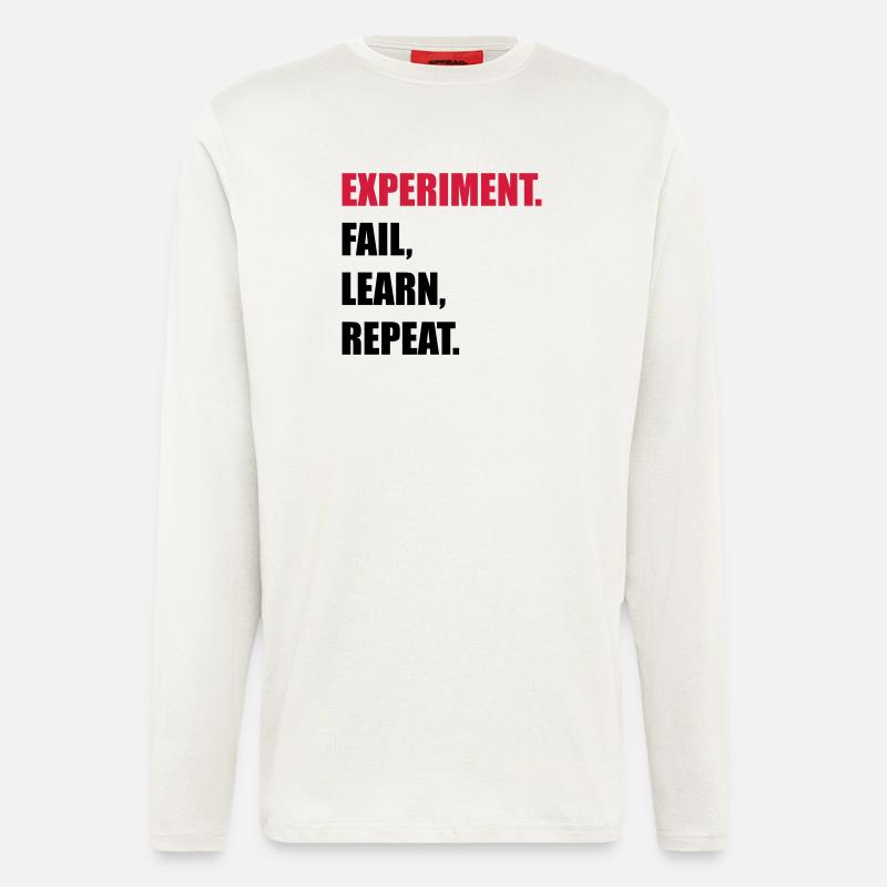 science - Longsleeve - made by SPREAD  - OFF WHITE