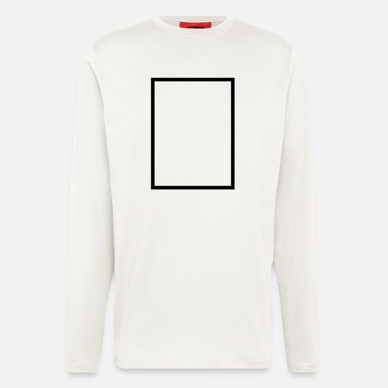 Rectangle - Longsleeve - made by SPREAD  - OFF WHITE
