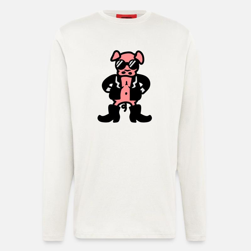 Coole Sau - Langarmshirt - made by SPREAD  - OFF WHITE