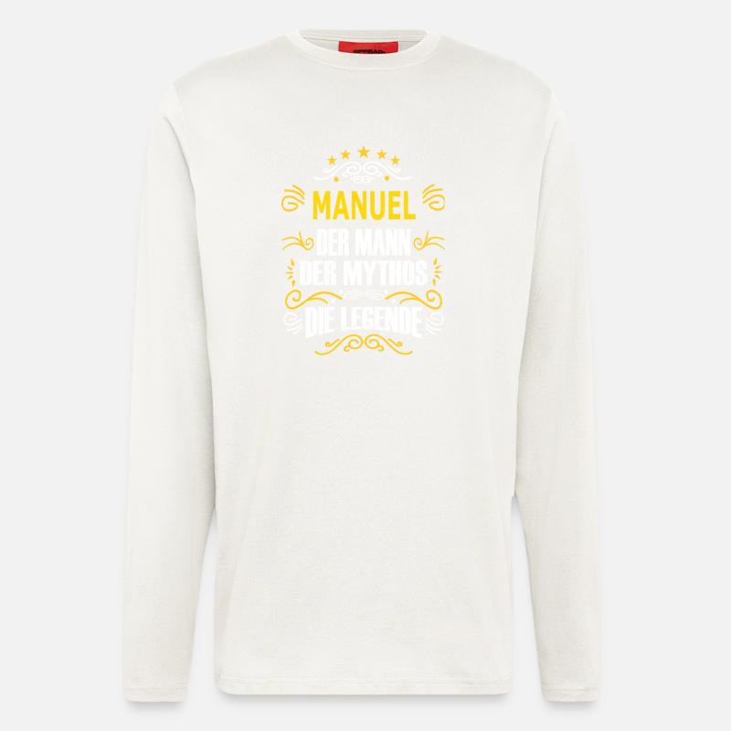 MANUEL - Langarmshirt - made by SPREAD  - OFF WHITE