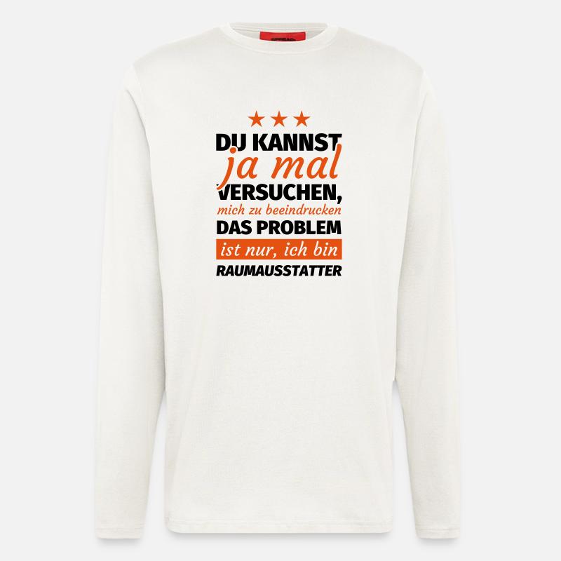Raumausstatter - Langarmshirt - made by SPREAD  - OFF WHITE