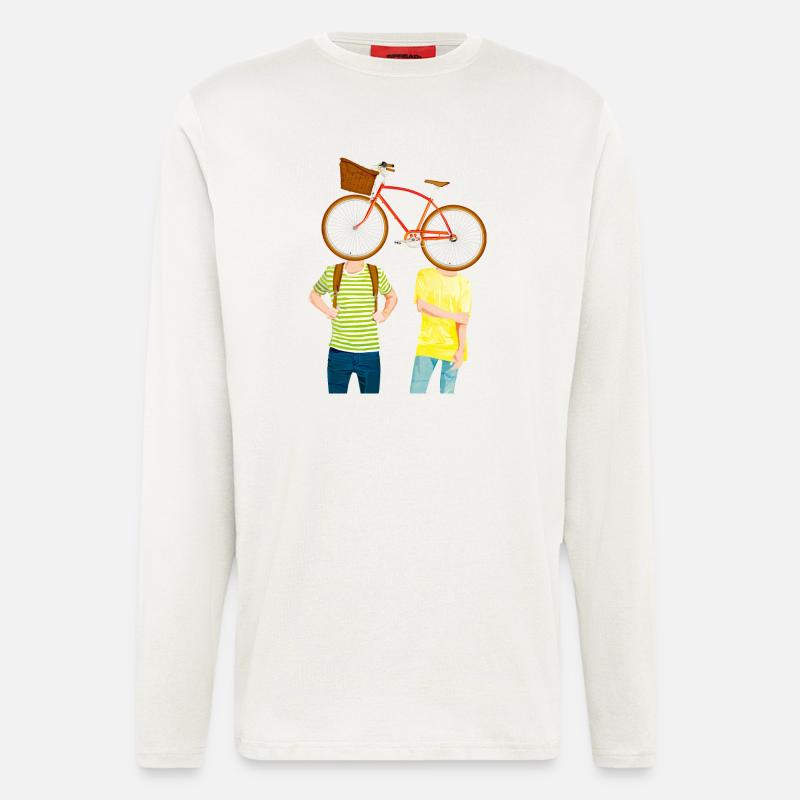 2ride - Langarmshirt - made by SPREAD  - OFF WHITE