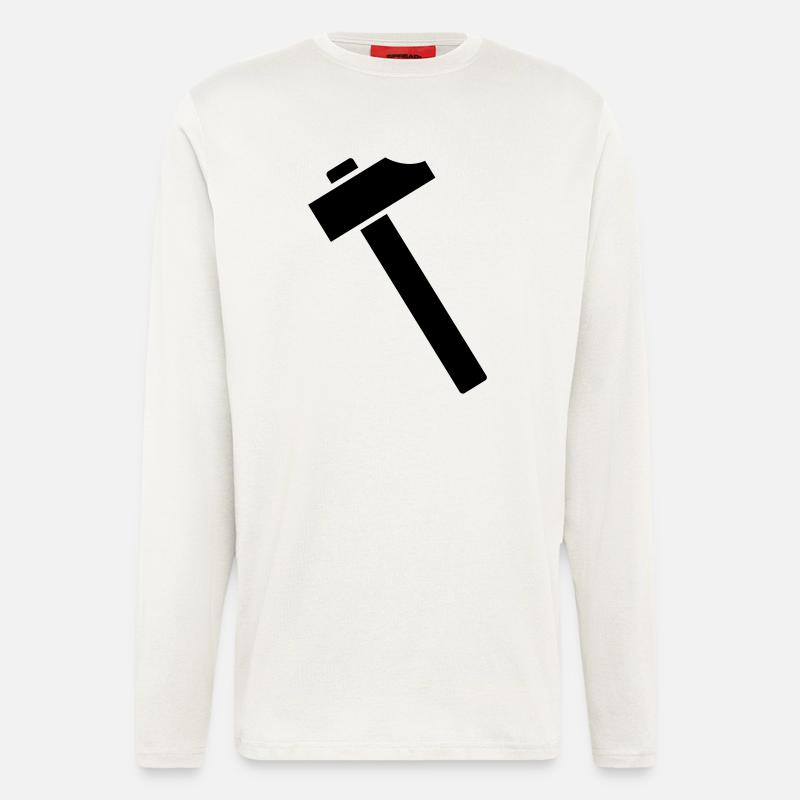 Hammer - Langarmshirt - made by SPREAD  - OFF WHITE