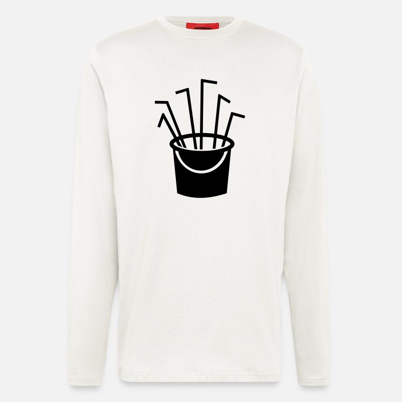 Alkohol - Langarmshirt - made by SPREAD  - OFF WHITE