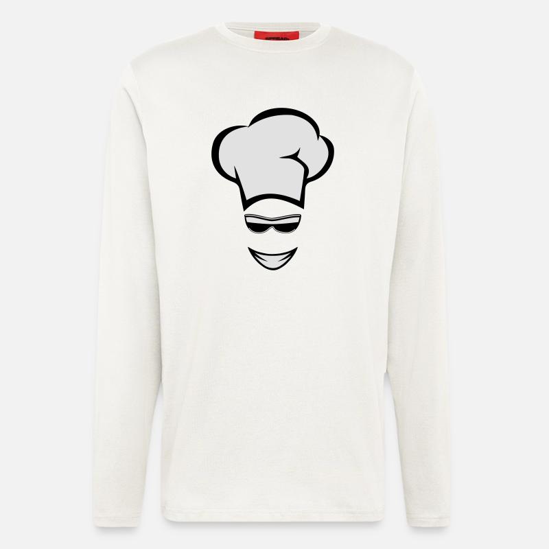 kochen koch sonnenbrille - Langarmshirt - made by SPREAD  - OFF WHITE
