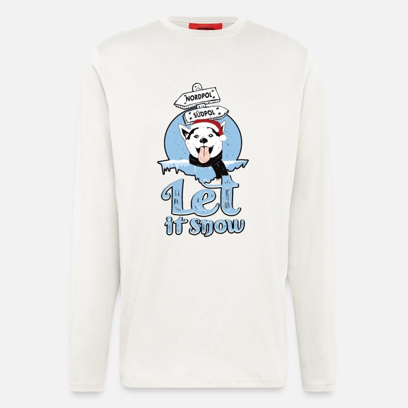 Lass es Schneien - Langarmshirt - made by SPREAD  - OFF WHITE