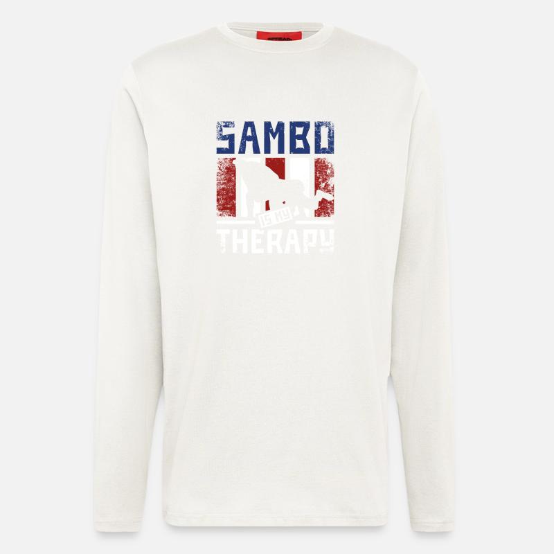 Sambo is my therapy - Longsleeve - made by SPREAD  - OFF WHITE