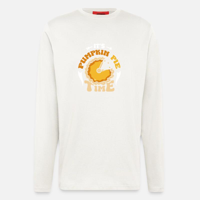 It's pumpkin pie time - Langarmshirt - made by SPREAD  - OFF WHITE
