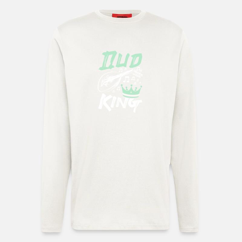 Oud king - Langarmshirt - made by SPREAD  - OFF WHITE