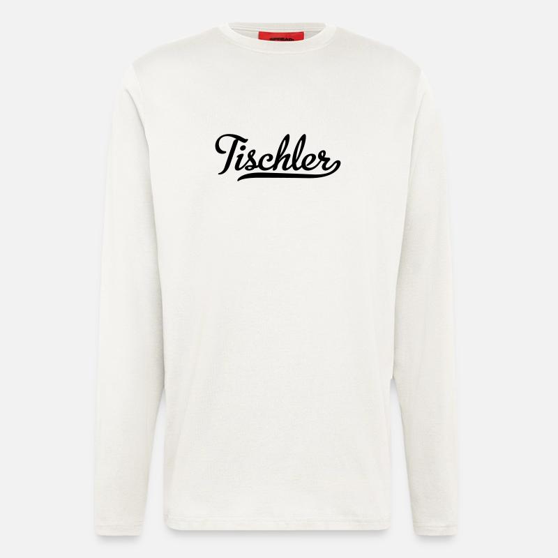 tischler - Langarmshirt - made by SPREAD  - OFF WHITE