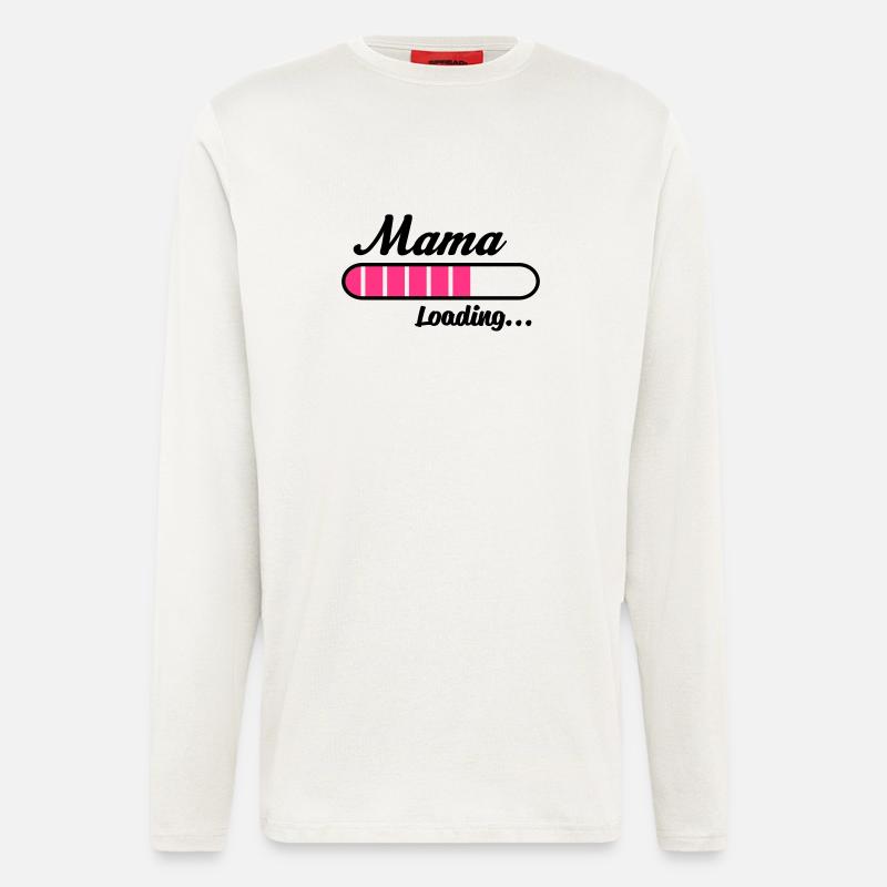 Mama Loading... - Langarmshirt - made by SPREAD  - OFF WHITE