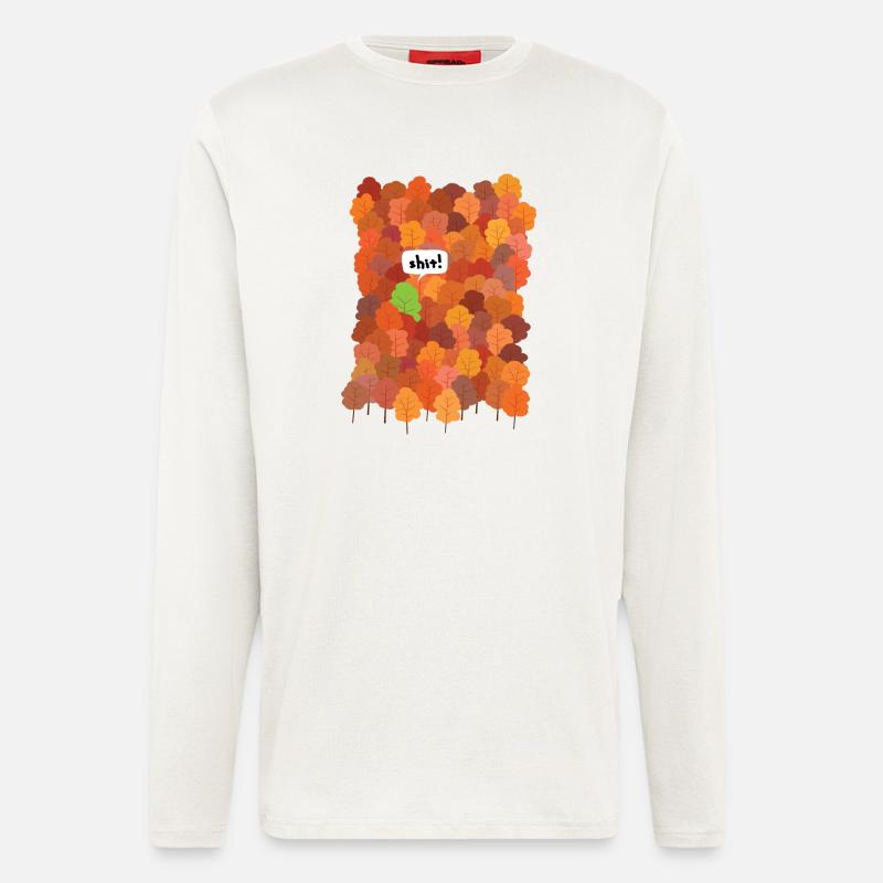 Baum hat Herbst verpennt - Langarmshirt - made by SPREAD  - OFF WHITE